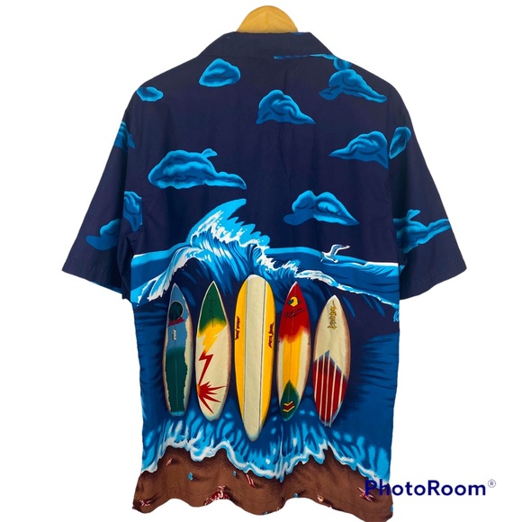 Bill Blass Hawaiian Shirt - Picture 2 of 5